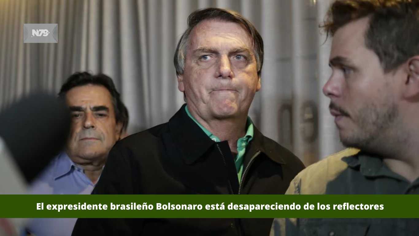 El expresidente brasileño Bolsonaro está desapareciendo de los reflectores