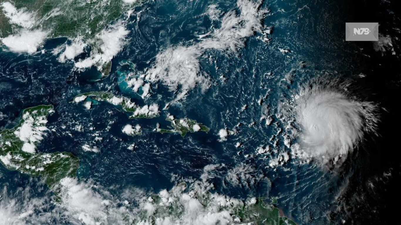 El huracán Lee causa fuertes marejadas en el norte del Caribe