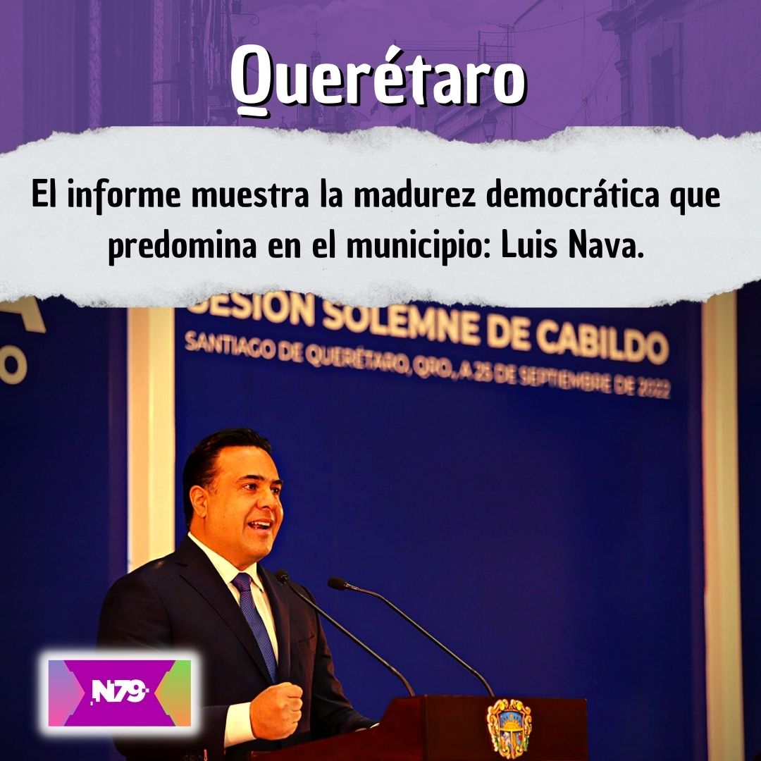 El informe muestra la madurez democrática que predomina en el municipio Luis Nava.