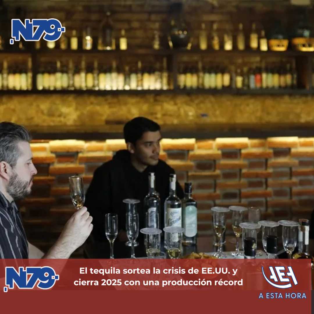 El tequila sortea la crisis de EE.UU. y cierra 2025 con una producción récord