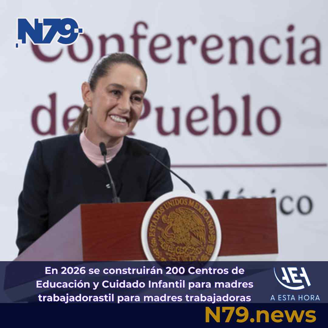 En 2026 se construirán 200 Centros de Educación y Cuidado Infantil para madres trabajadorastil