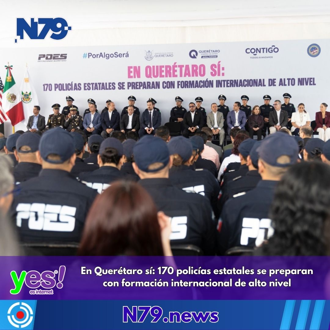 En Querétaro s170 policías estatales se preparan con formación internacional de alto nivel