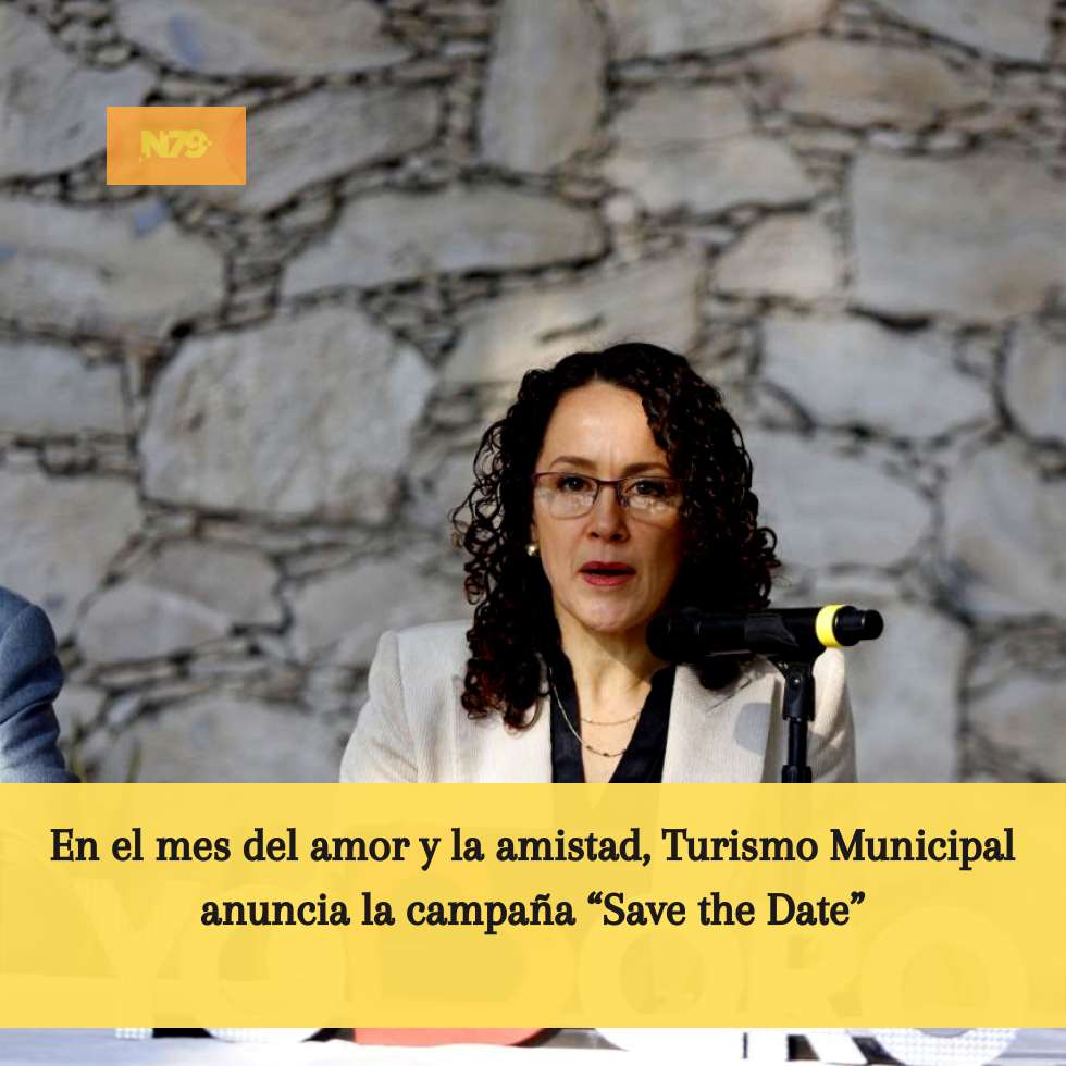 En el mes del amor y la amistad, Turismo Municipal anuncia la campaña “Save the Date”