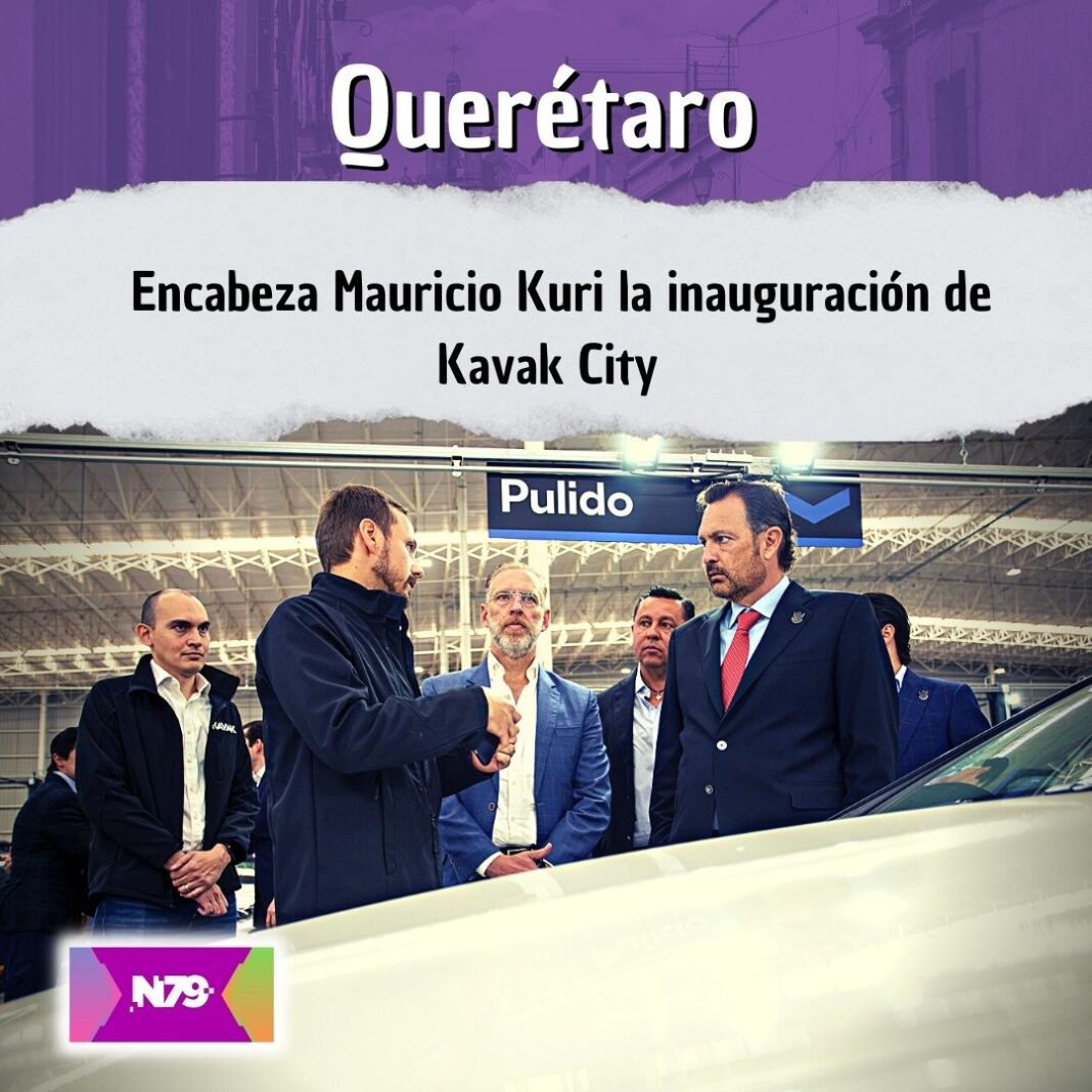 Encabeza Mauricio Kuri la inauguración de Kavak City