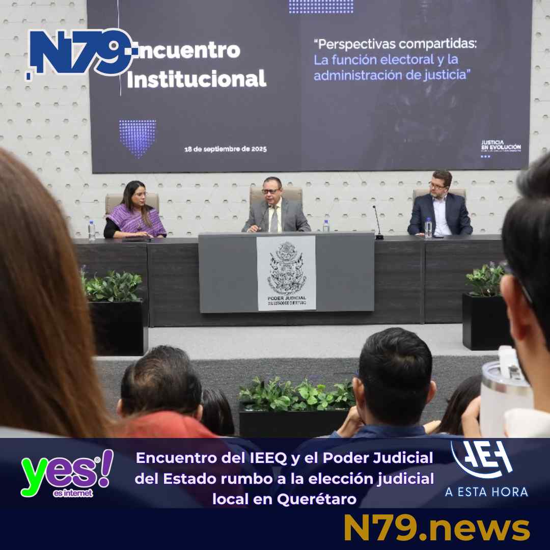 Encuentro del IEEQ y el Poder Judicial del Estado rumbo a la elección judicial local en Querétaro