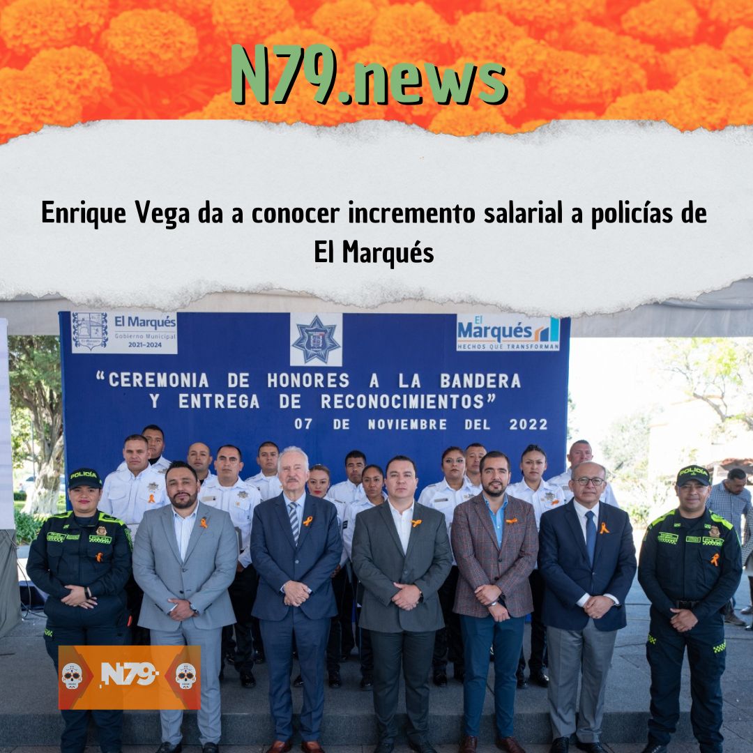Enrique Vega da a conocer incremento salarial a policías de El Marqués