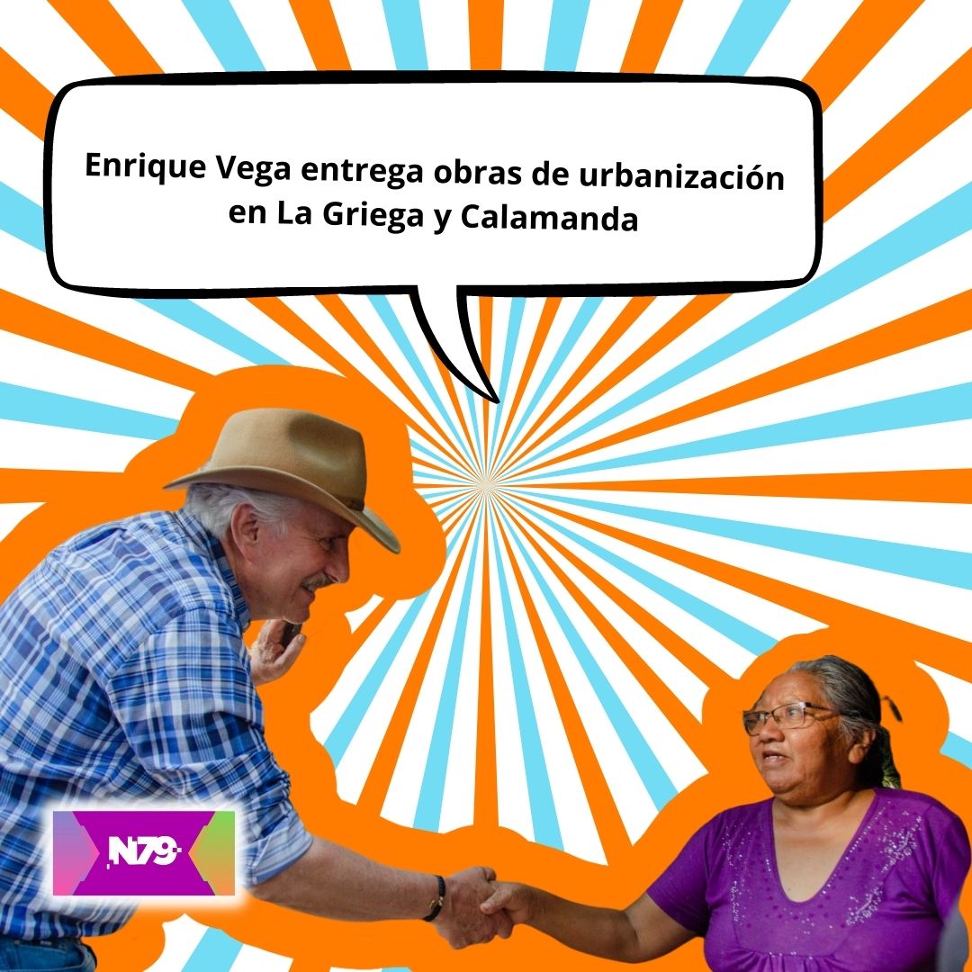 Enrique Vega entrega obras de urbanización en La Griega y Calamanda