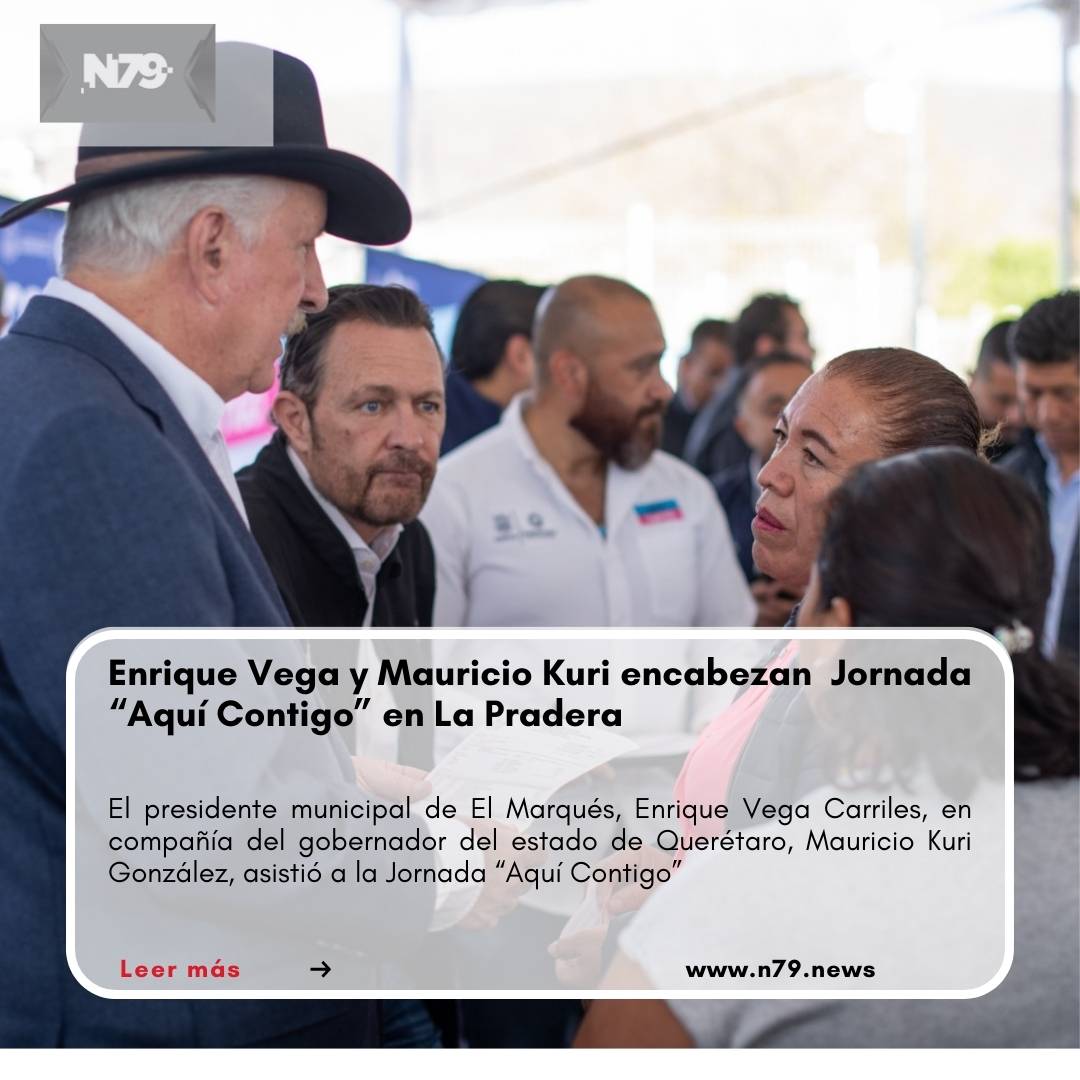 Enrique Vega y Mauricio Kuri encabezan Jornada “Aquí Contigo” en La Pradera