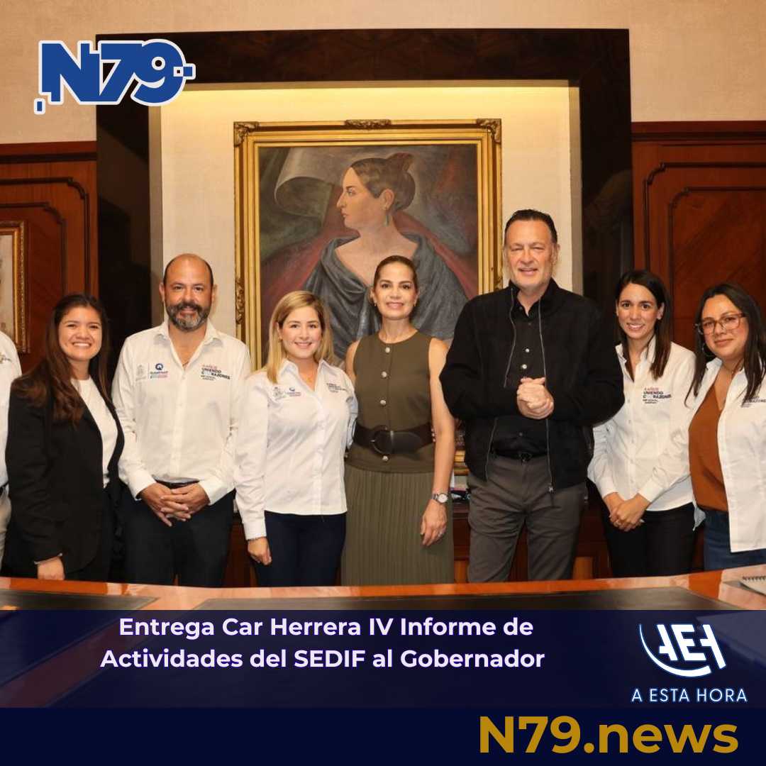 Entrega Car Herrera IV Informe de Actividades del SEDIF al Gobernador