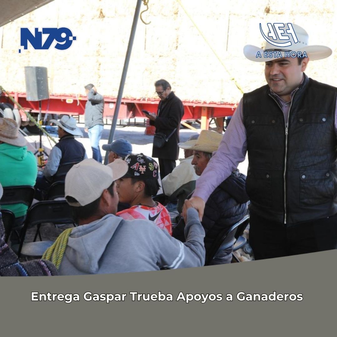 Entrega Gaspar Trueba Apoyos a Ganaderos