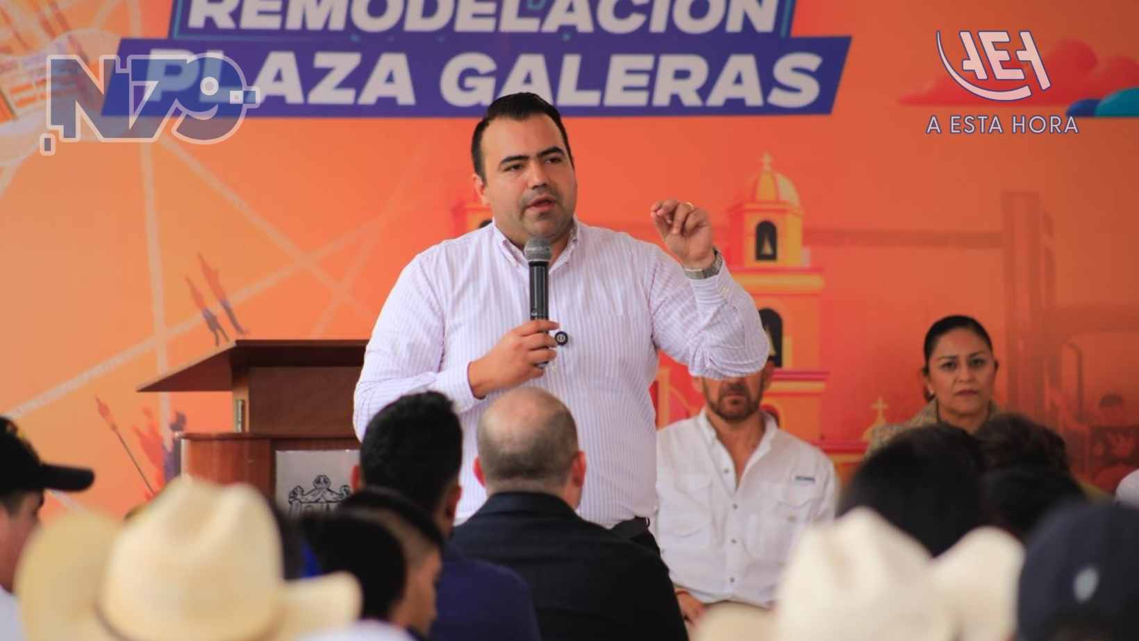 Entrega Gobierno Municipal de Colón la Plaza de Galeras rehabilitada, con apoyo de Gobierno del Estado, Microsoft y Nación Verde