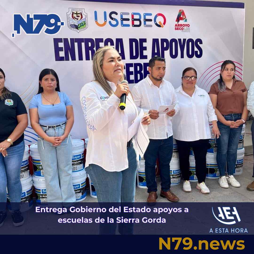 Entrega Gobierno del Estado apoyos a escuelas de la