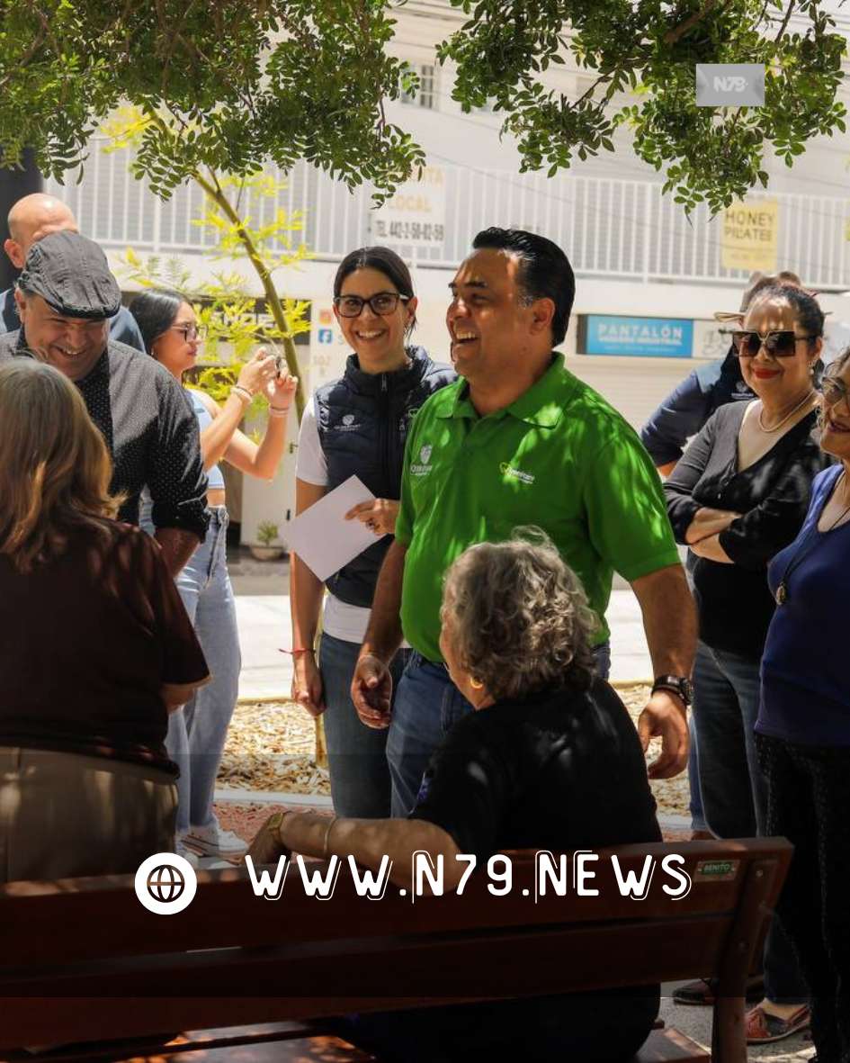 Entrega Luis Nava Parque Lineal en la Colonia La Estrella