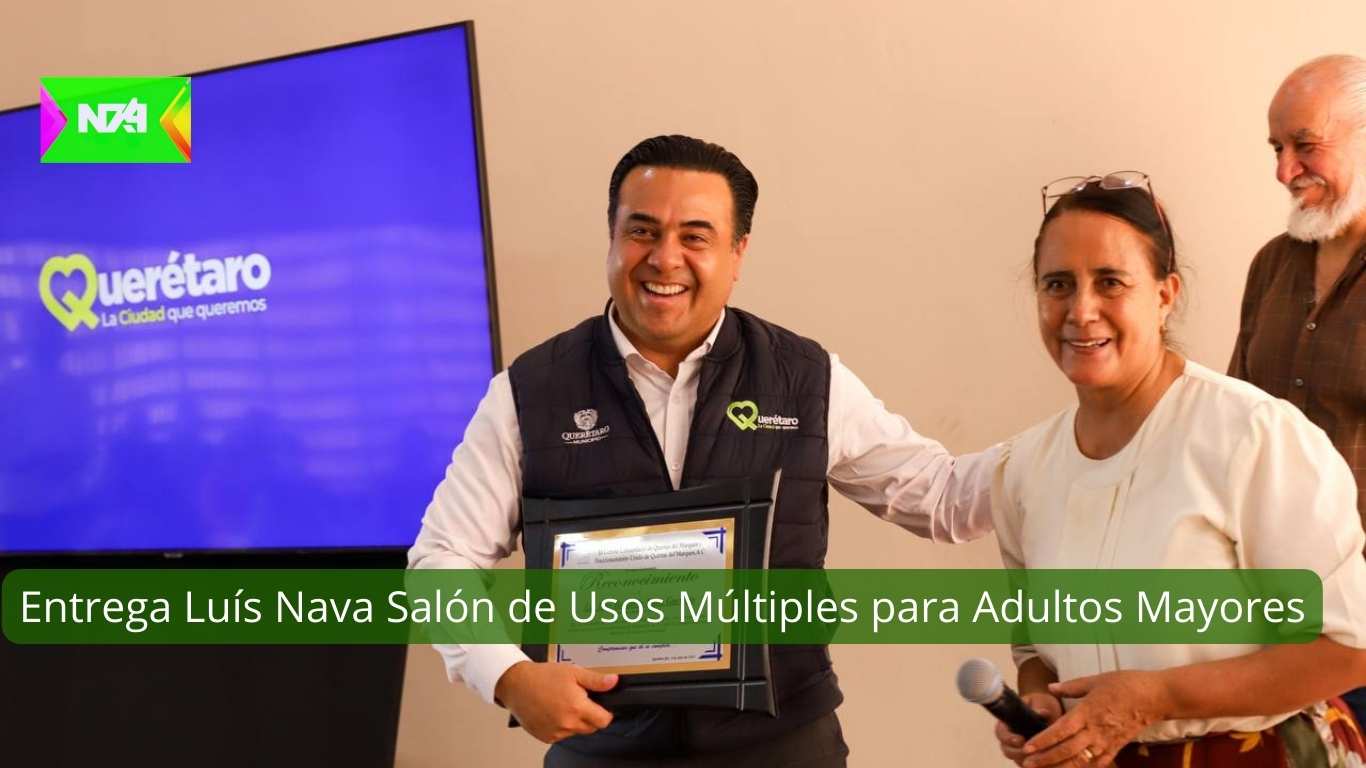 Entrega Luís Nava Salón de Usos Múltiples para Adultos Mayores