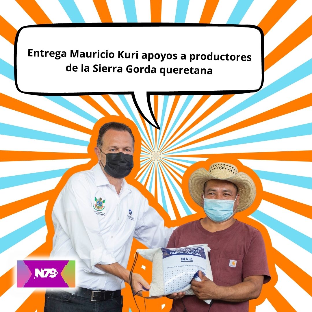 Entrega Mauricio Kuri apoyos a productores de la Sierra Gorda queretana