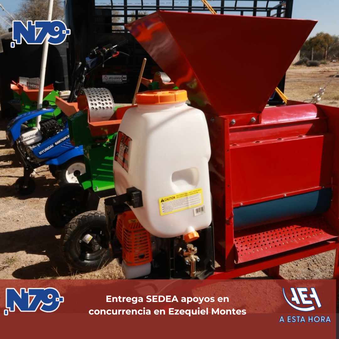 Entrega SEDEA apoyos en concurrencia en E