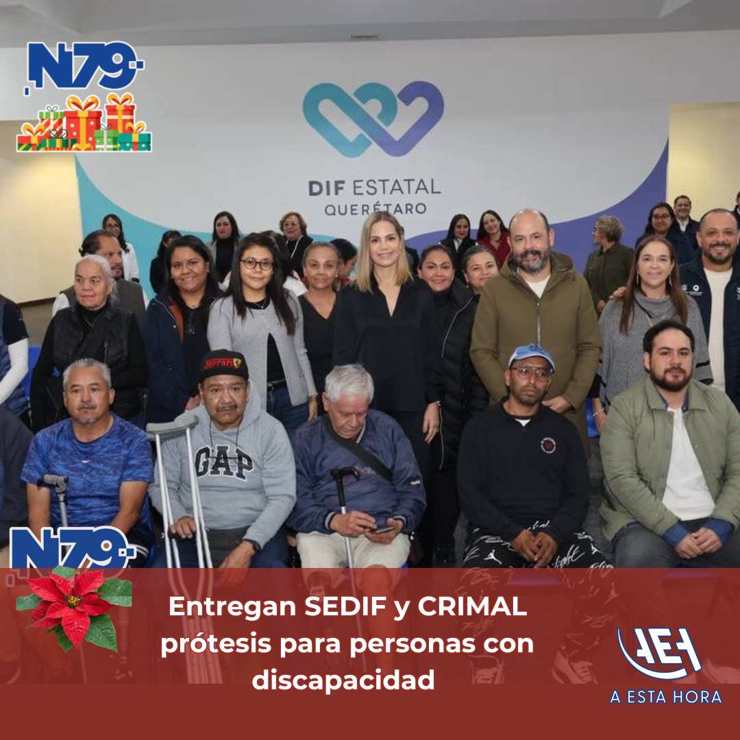 Entregan SEDIF y CRIMAL prótesis para personas con discapacidad