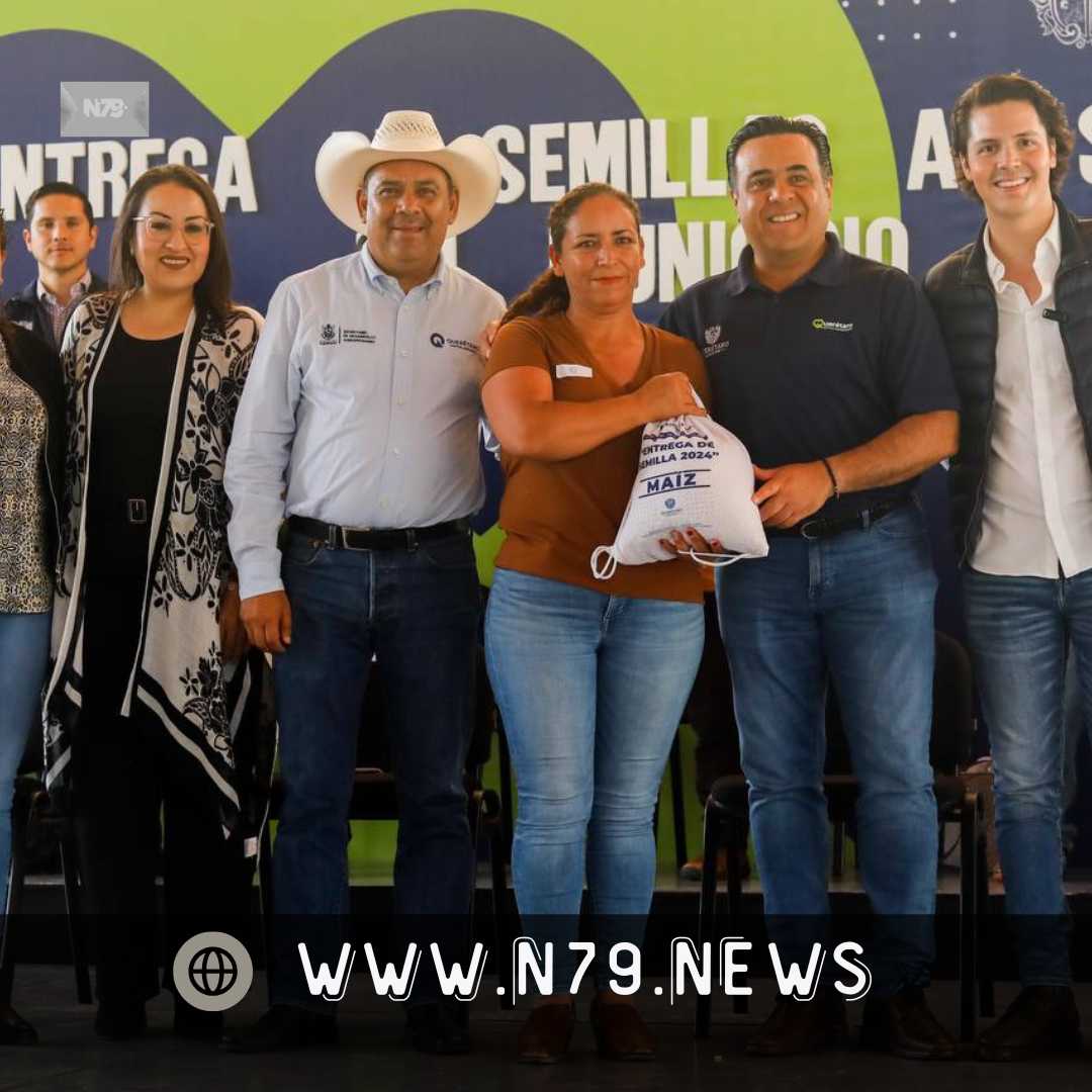 Entregó Luis Nava 15 toneladas de maíz y cuatro mil 600 raquetas de nopal a productores del campo
