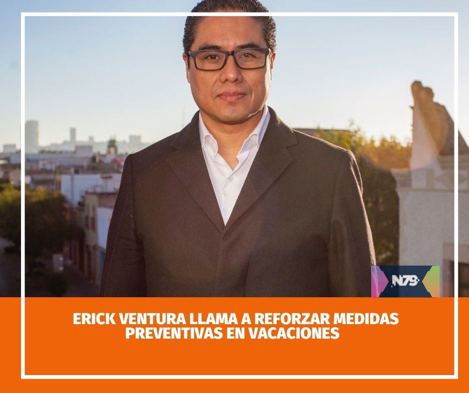 Erick Ventura llama a reforzar medidas preventivas en vacaciones
