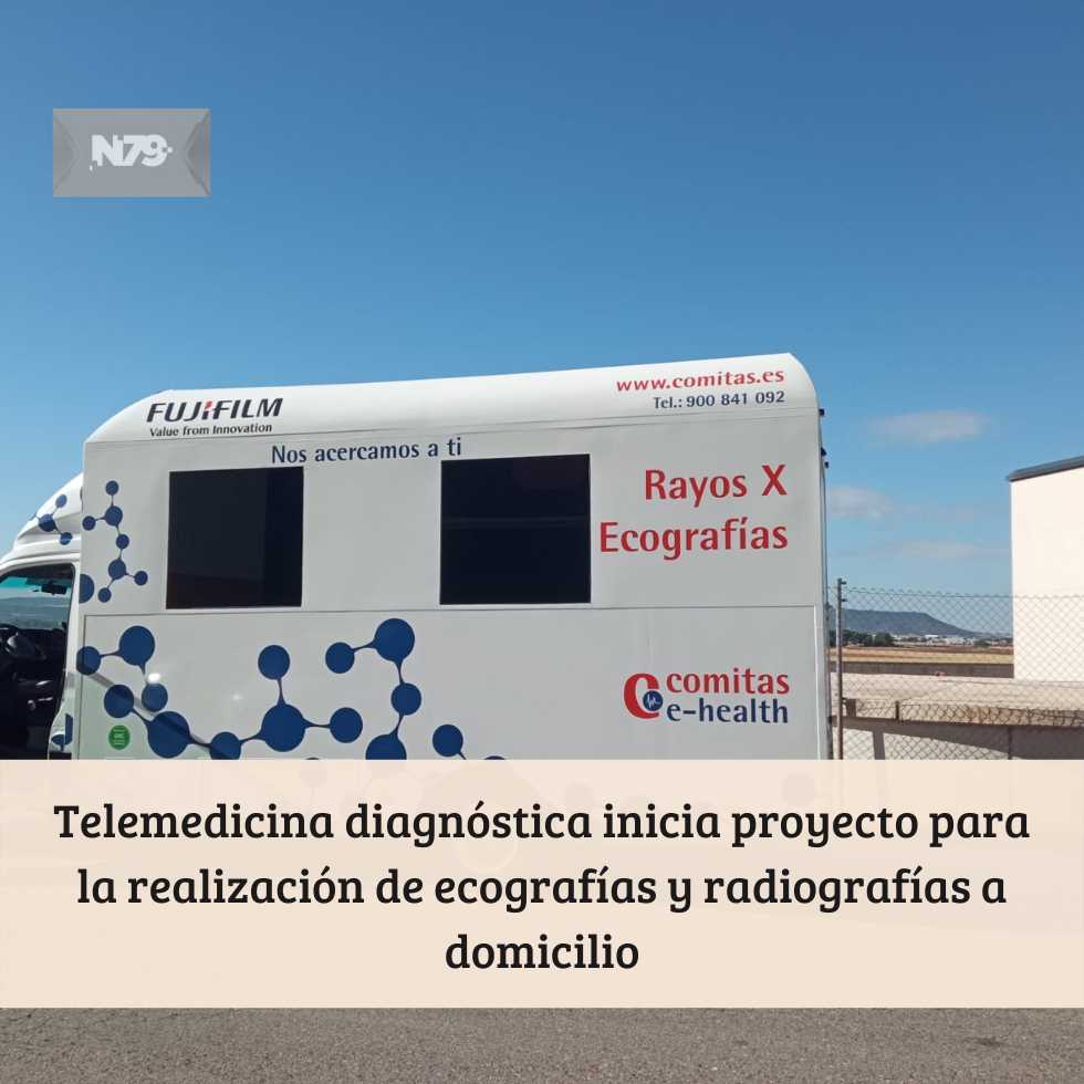 Telemedicina diagnóstica inicia proyecto para la realización de ecografías y radiografías a domicilio