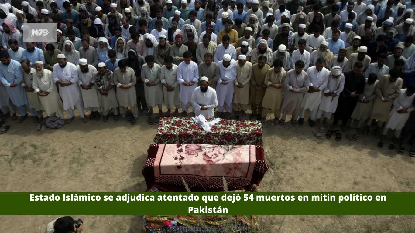 Estado Islámico se adjudica atentado que dejó 54 muertos en mitin político en Pakistán