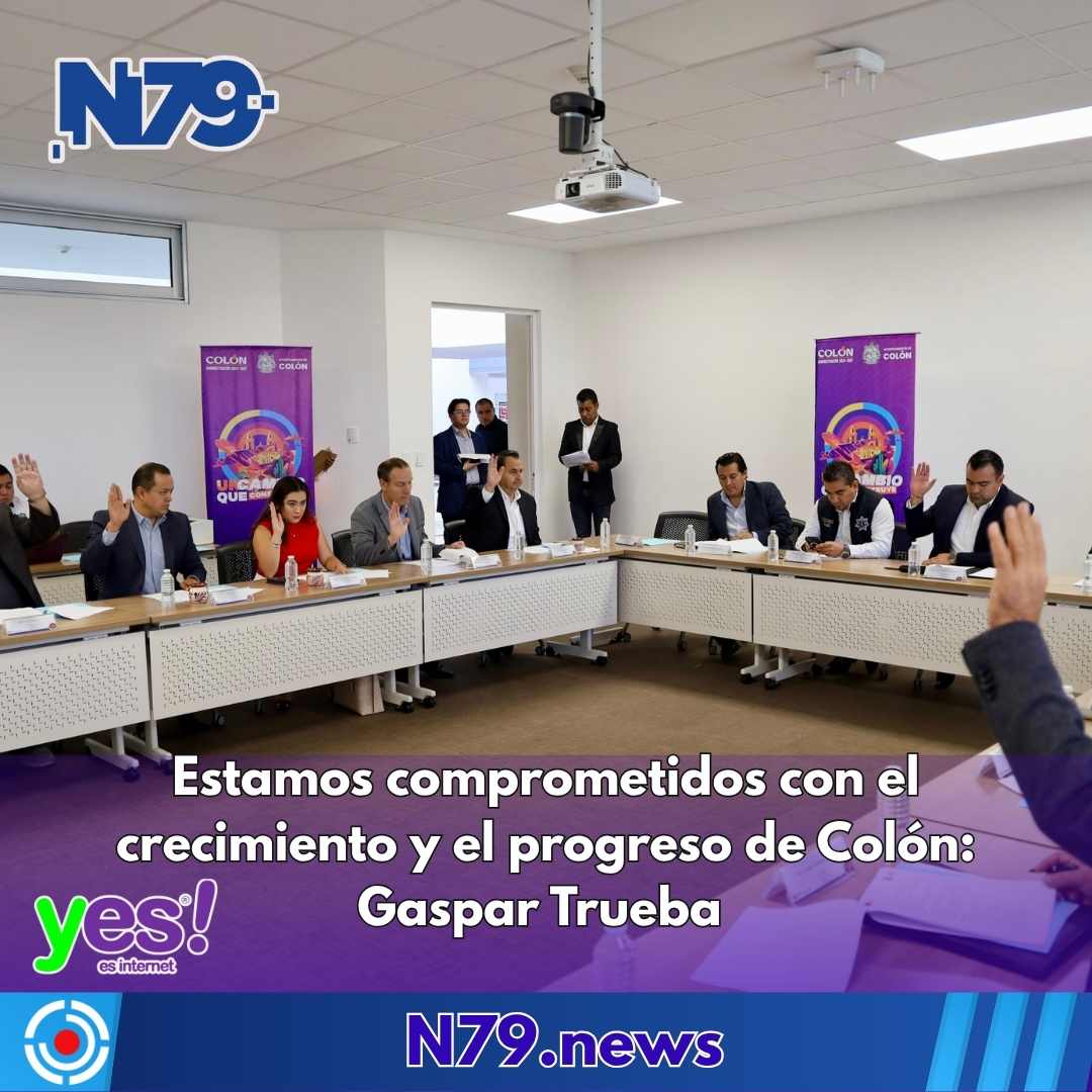 Estamos comprometidos con el crecimiento y el progreso de Colón Gaspar Trueba