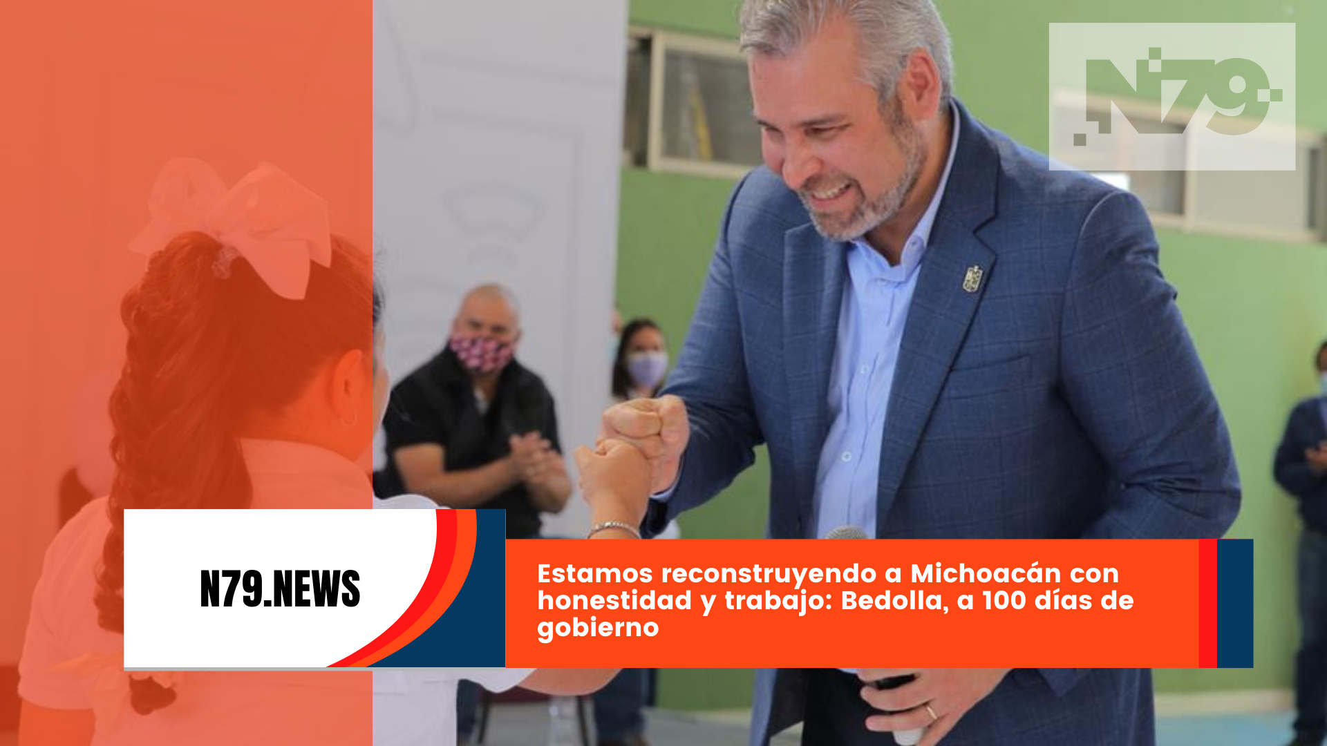Estamos reconstruyendo a Michoacán con honestidad y trabajo Bedolla, a 100 días de gobierno
