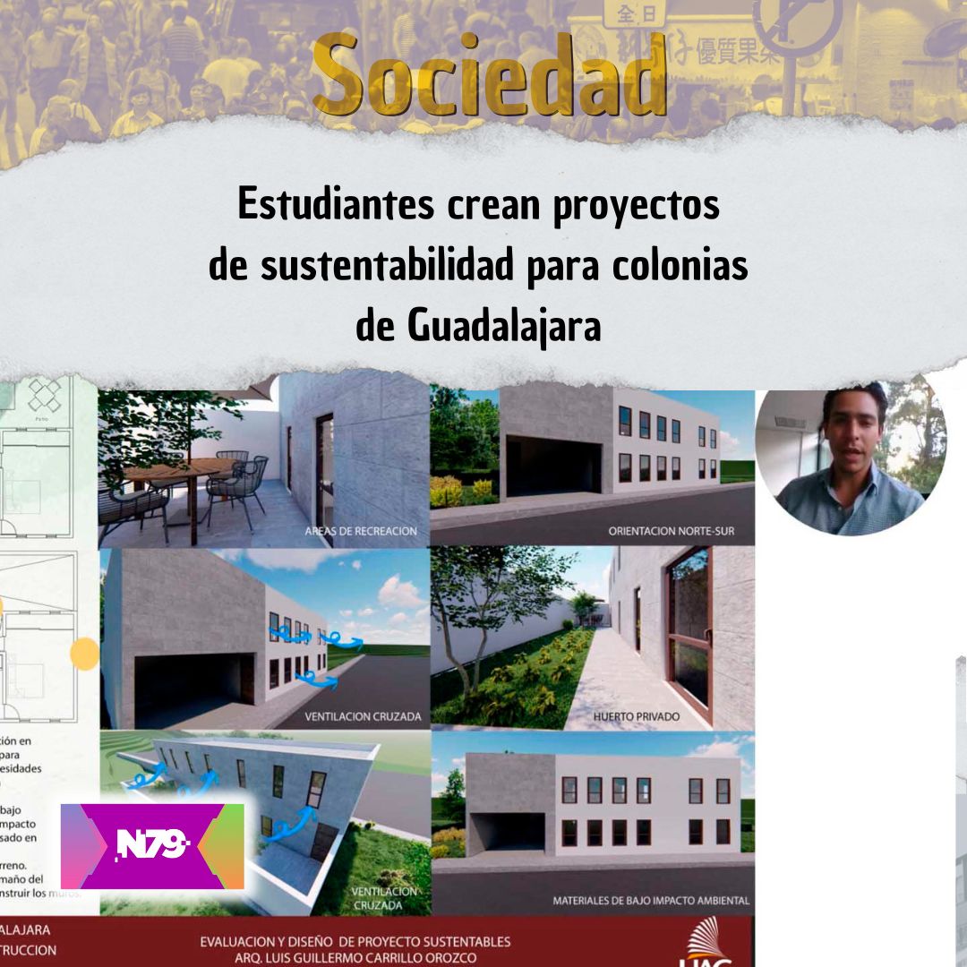Estudiantes crean proyectos de sustentabilidad para colonias de Guadalajara