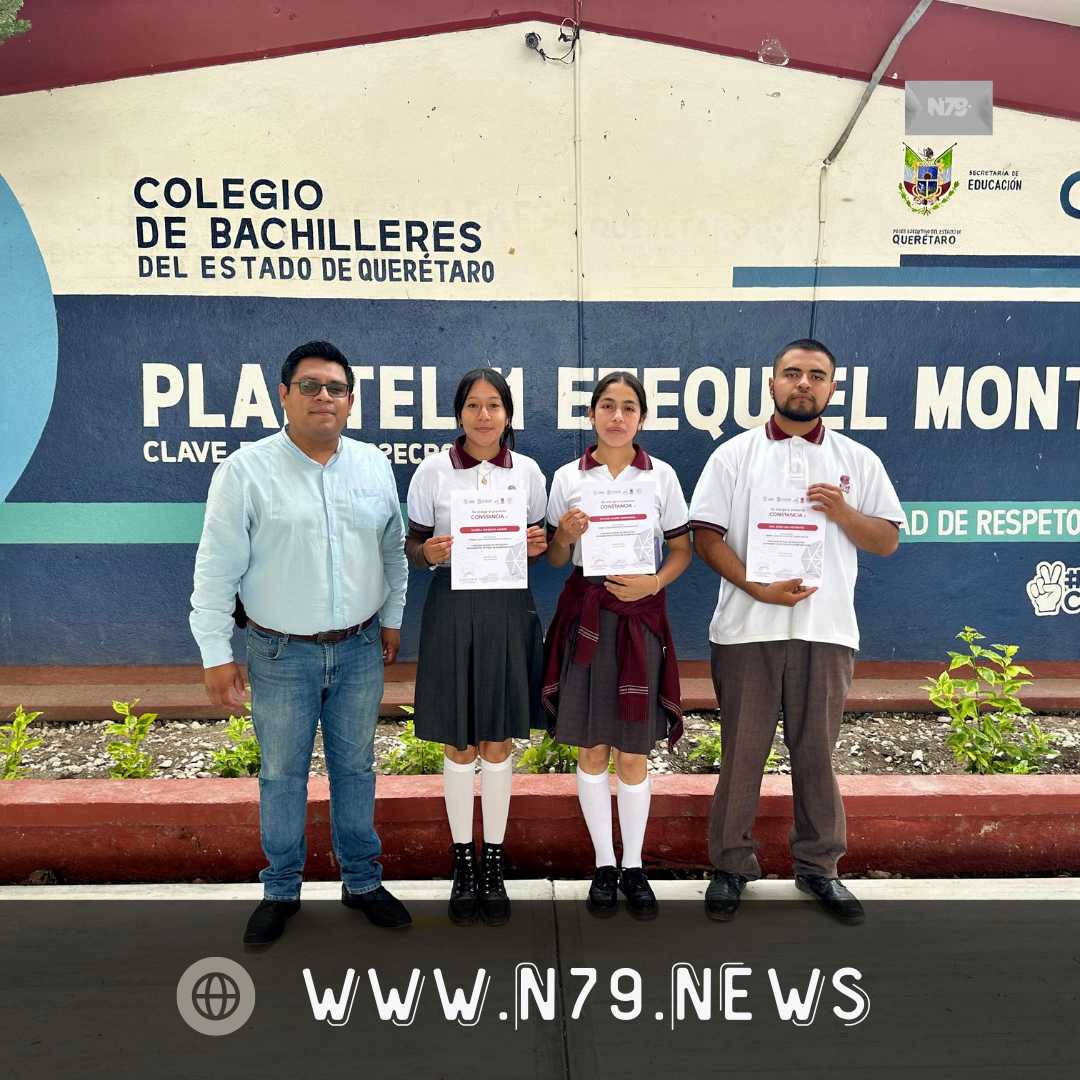 Estudiantes de COBAQ ganan Concurso Estatal de Aparatos y Experimentos de Física