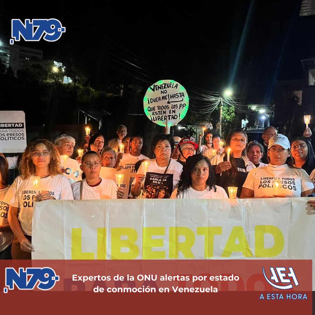 Expertos de la ONU alertas por estado de conmoción en Venezuela