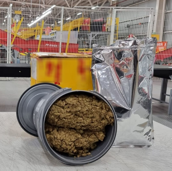 En Aeropuerto de Querétaro decomisan un paquete de marihuana