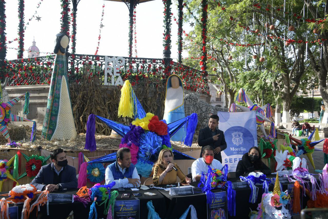 Llega a Morelia el “7° Festival de la Piñata”