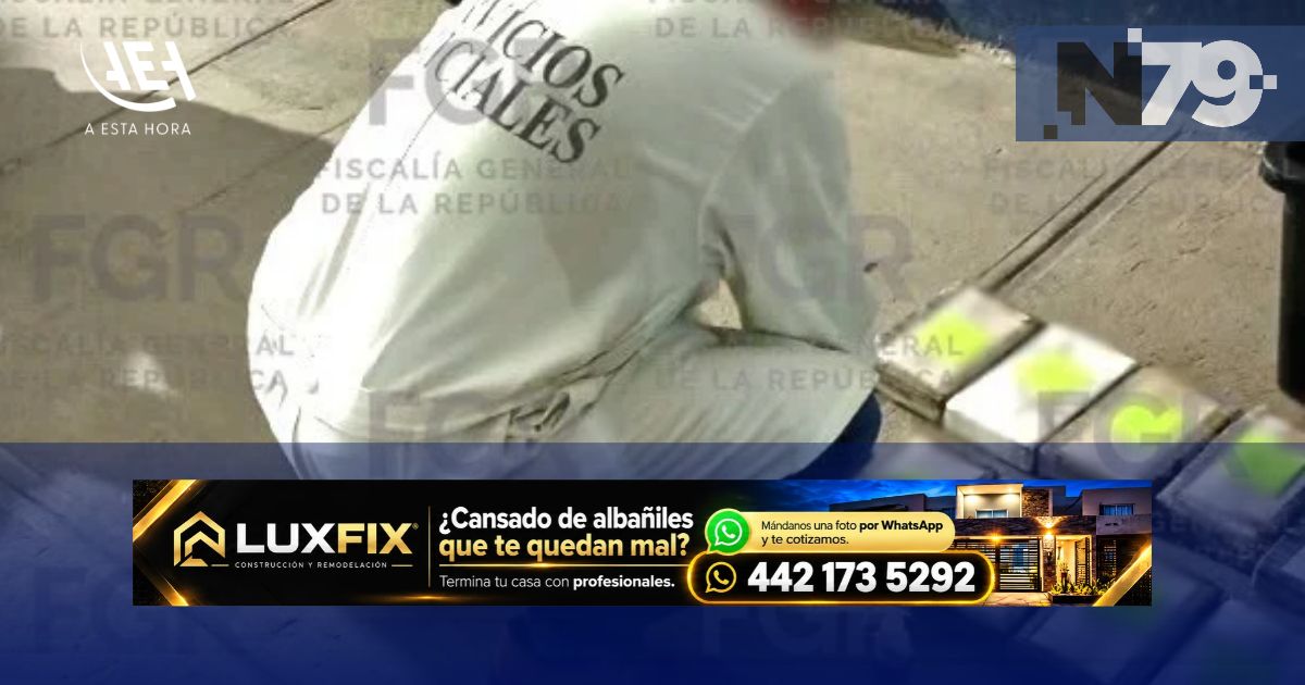 FGR investiga 93 paquetes de probable cocaína