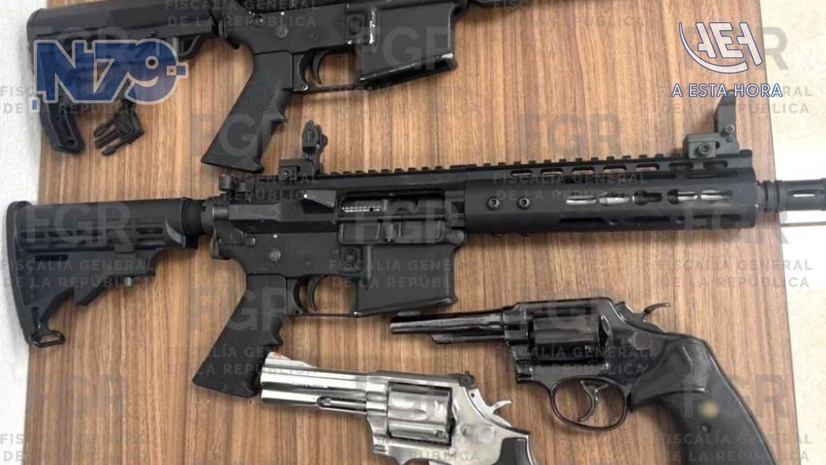 FGR vincula a proceso a 7 detenidos con armas en Sinaloa