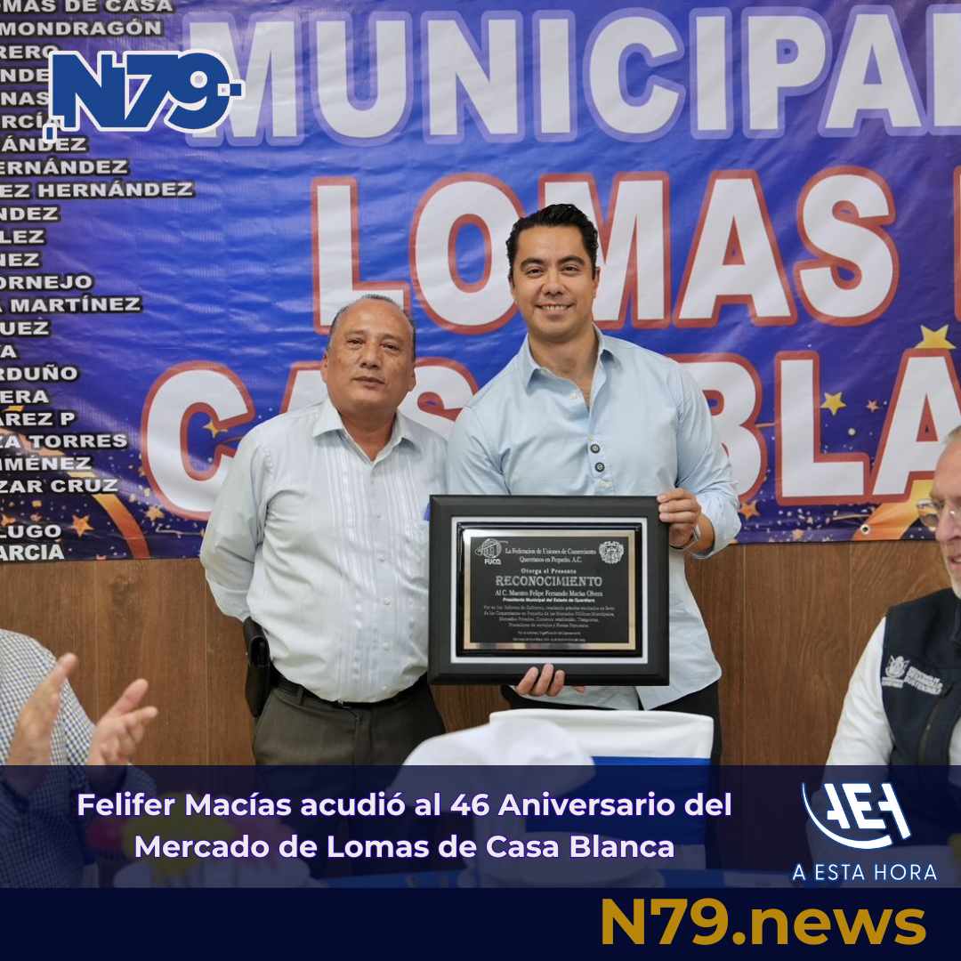 Felifer Macías acudió al 46 Aniversario de