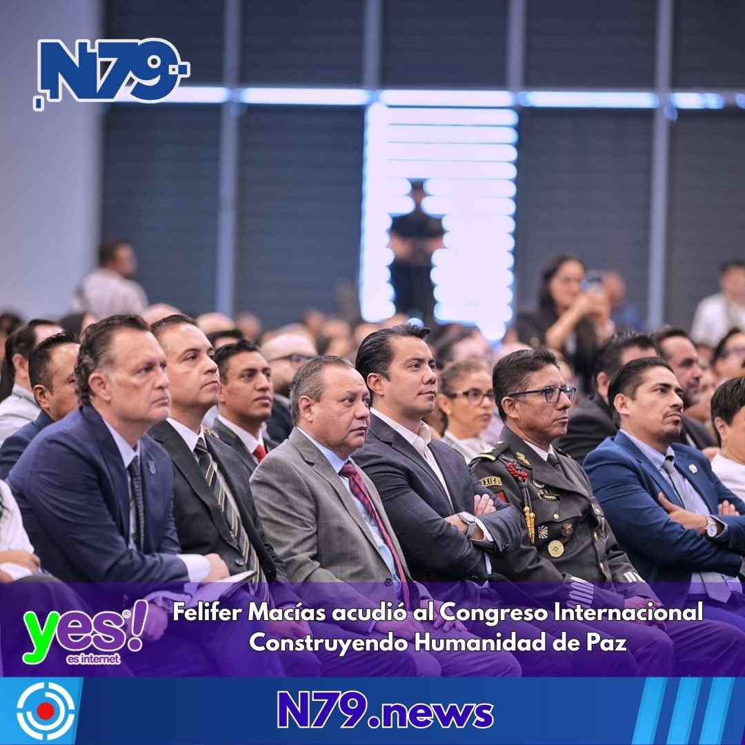 Felifer Macías acudió al Congreso Internacional Construyendo Humanidad de Paz