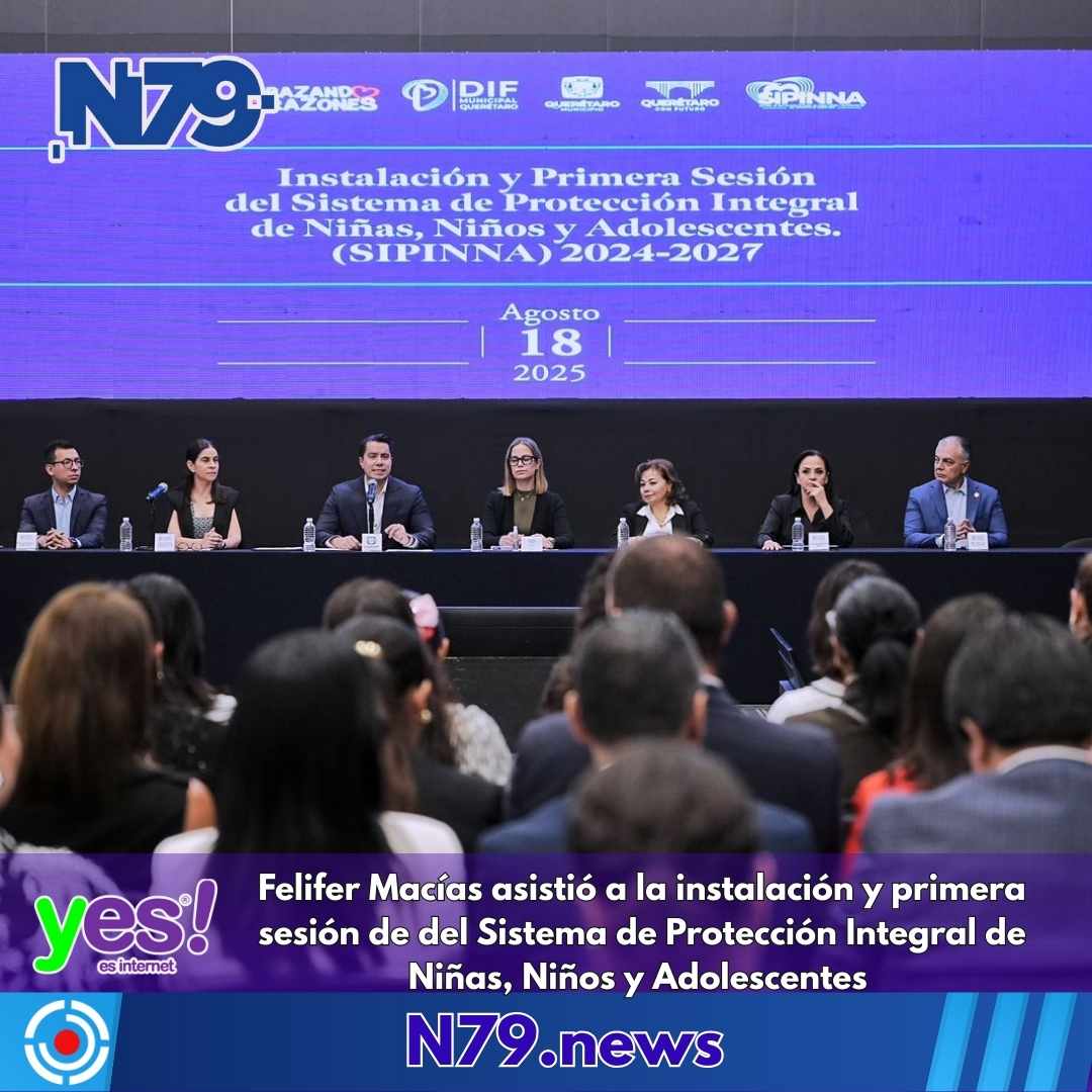 Felifer Macías asistió a la instalación y primera sesión de del Sistema de Protección Integral de Niñas, Niños y Adolescentes