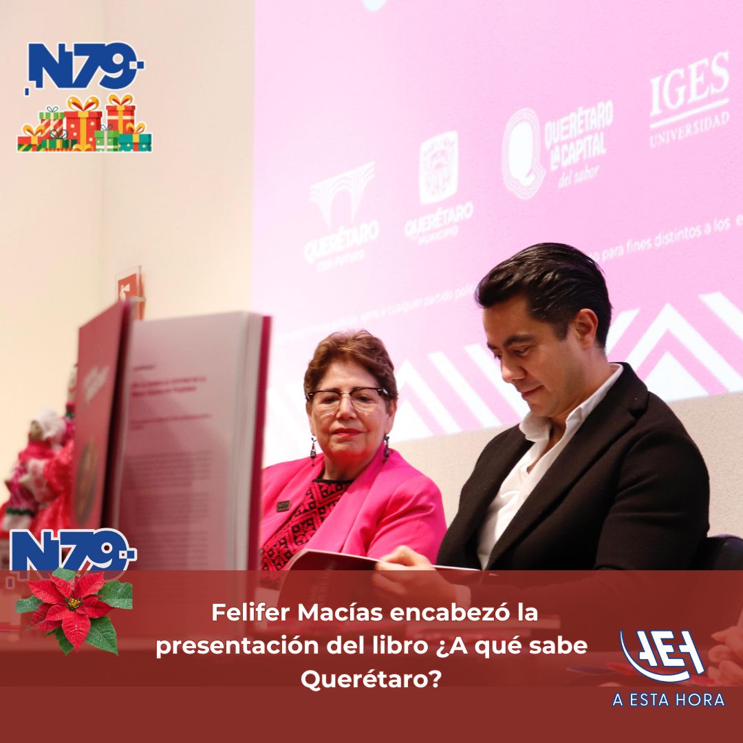 Felifer Macías encabezó la presentación del