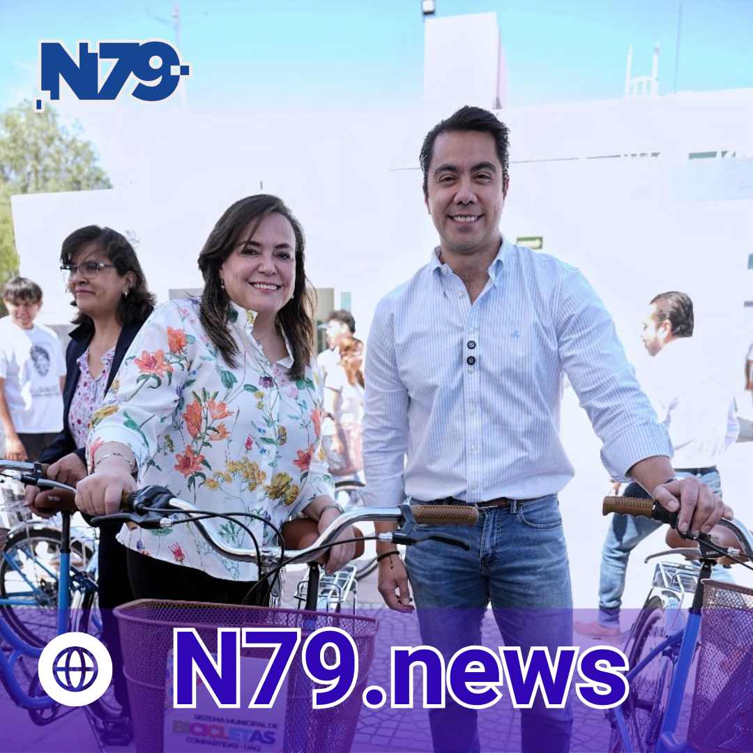 Felifer Macías entregó Sistema Municipal de Bicicletas Compartidas UAQ, en campus Aeropuerto