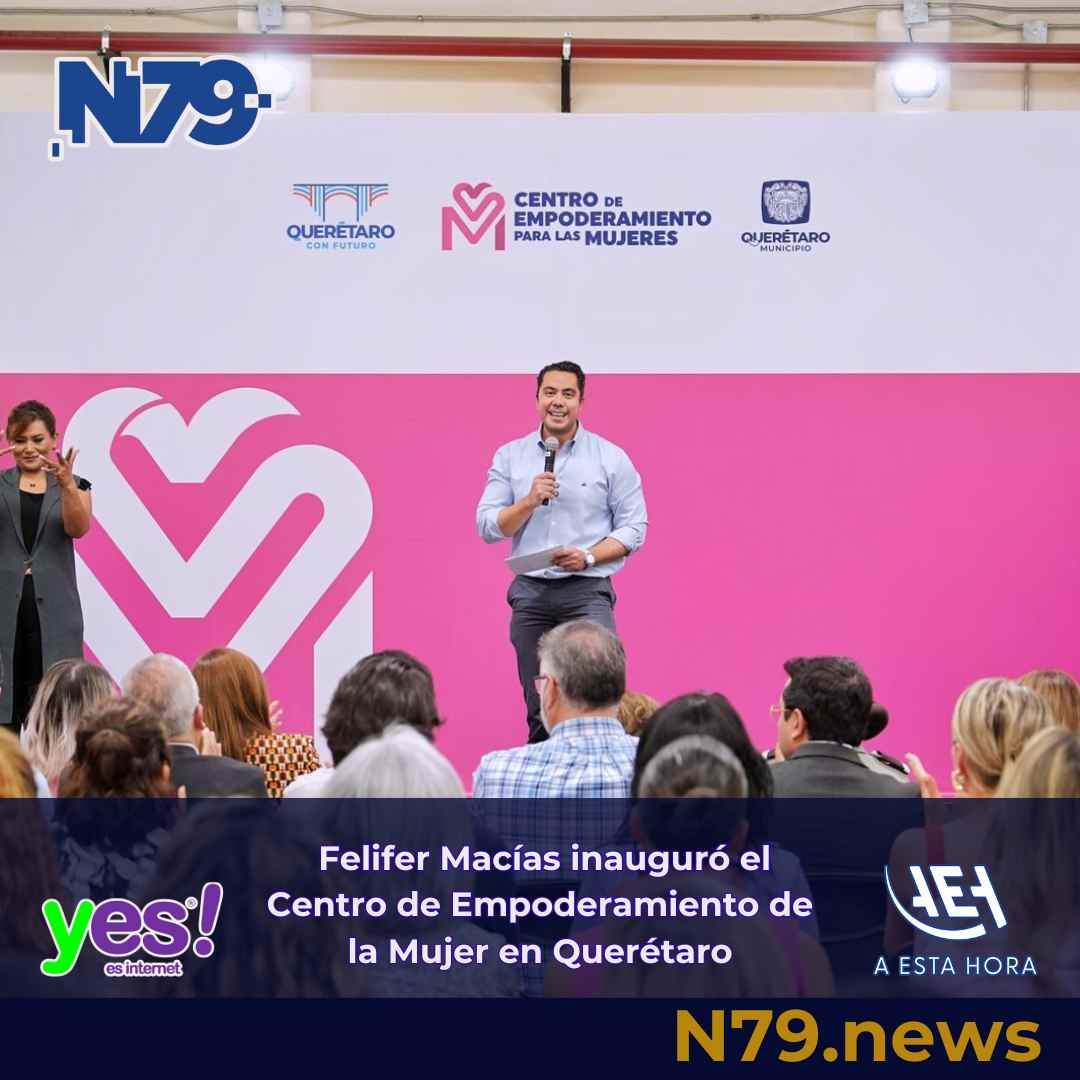 Felifer Macías inauguró el Centro de Empoderamiento de la Mujer en Querétaro