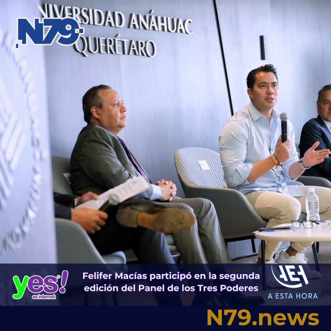 Felifer Macías participó en la segunda edición del Panel de los Tres Poderes