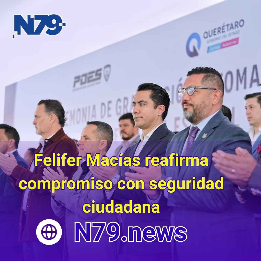 Felifer Macías reafirma compromiso con seguridad ciudadana