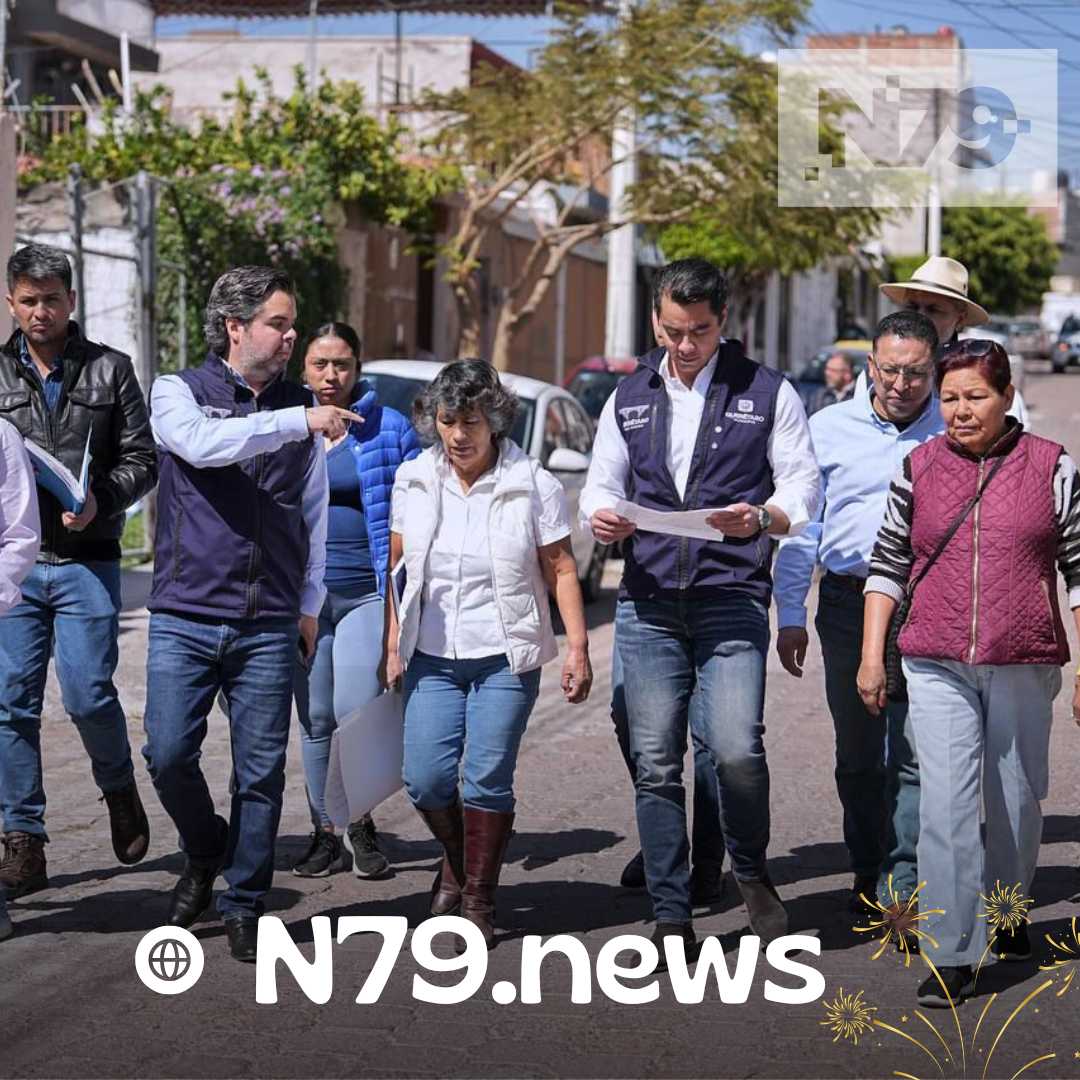 Felifer Macías recorre la colonia Insurgentes para escuchar y atender las necesidades de los vecinos