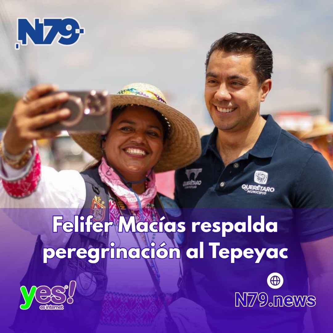 Felifer Macías respalda peregrinación al Tepeyac