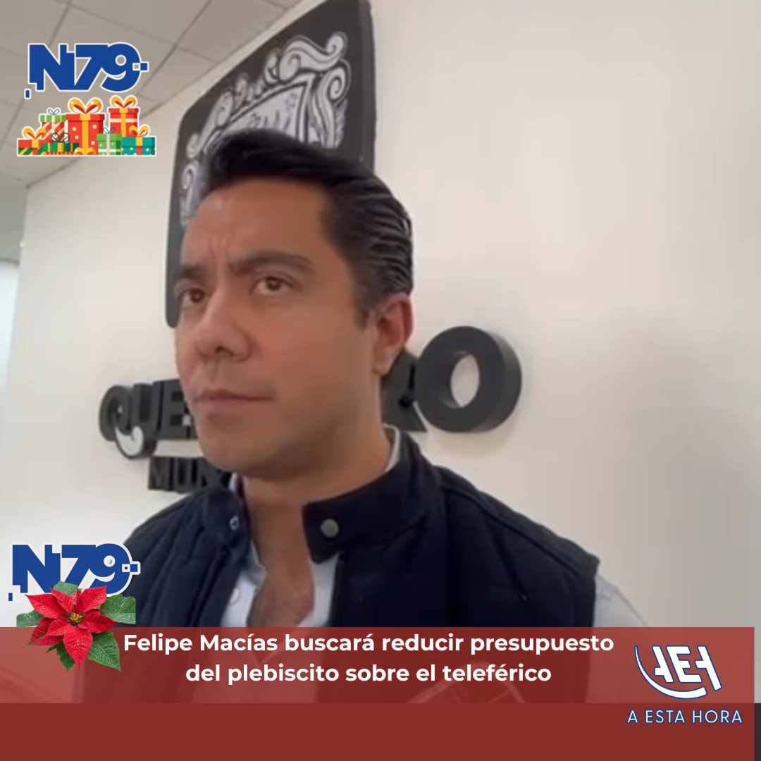 Felipe Macías buscará reducir presupuesto del plebiscito sobre el teleférico
