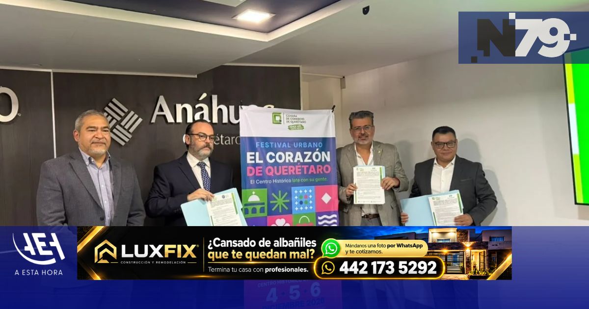 Festival reunirá comercio queretano en Plaza Constitución
