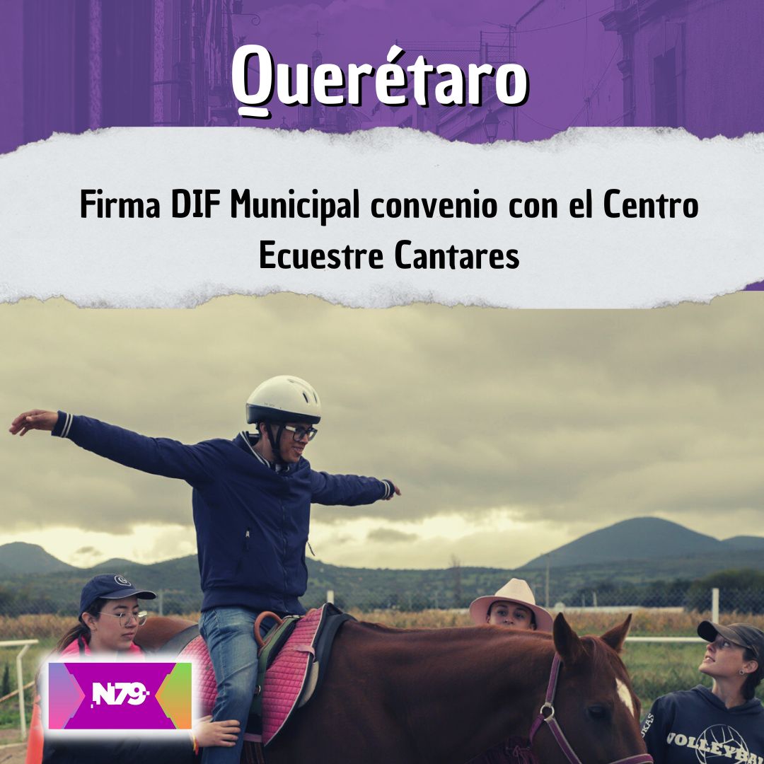 Firma DIF Municipal convenio con el Centro Ecuestre Cantares
