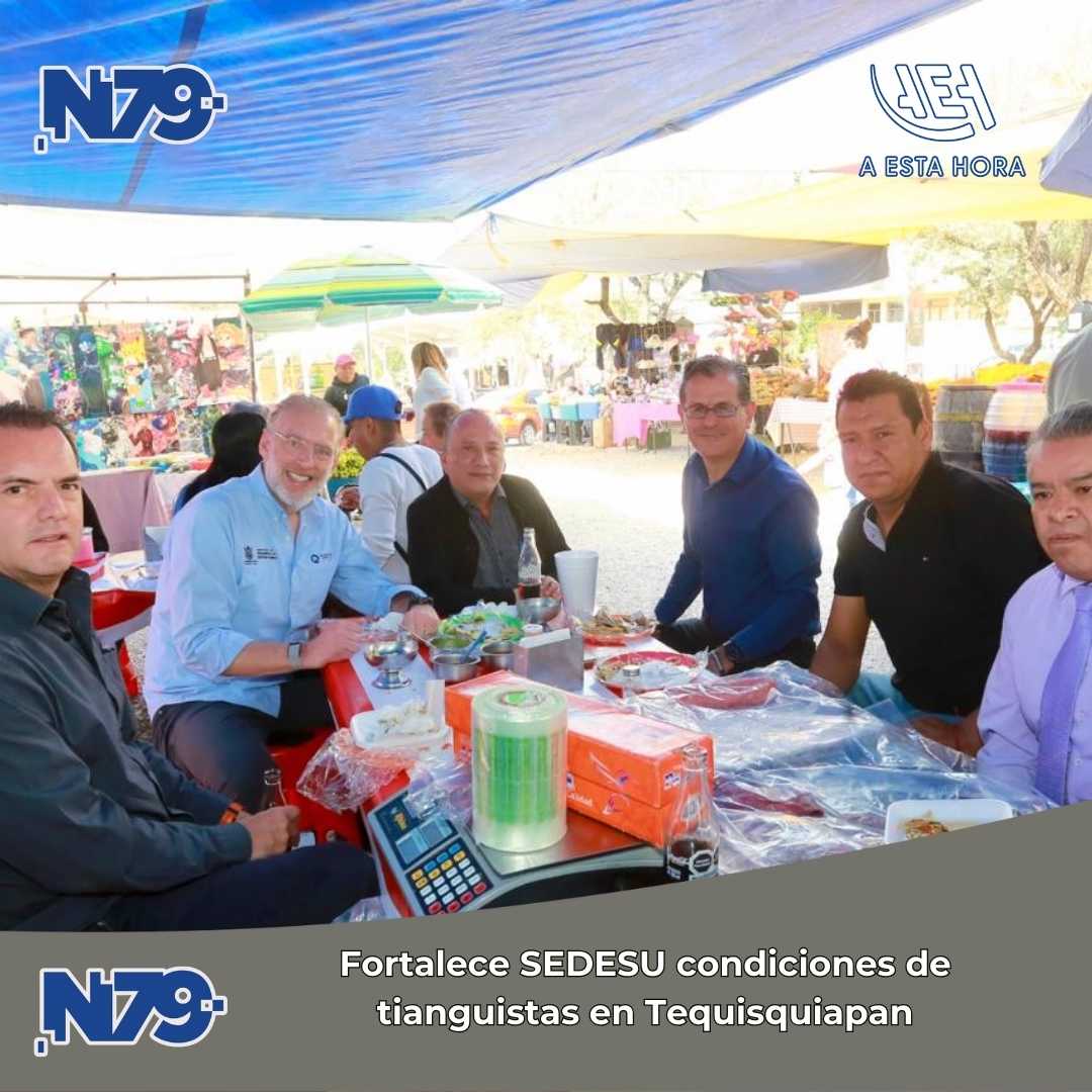 Fortalece SEDESU condiciones de tianguistas en Tequisquiapan