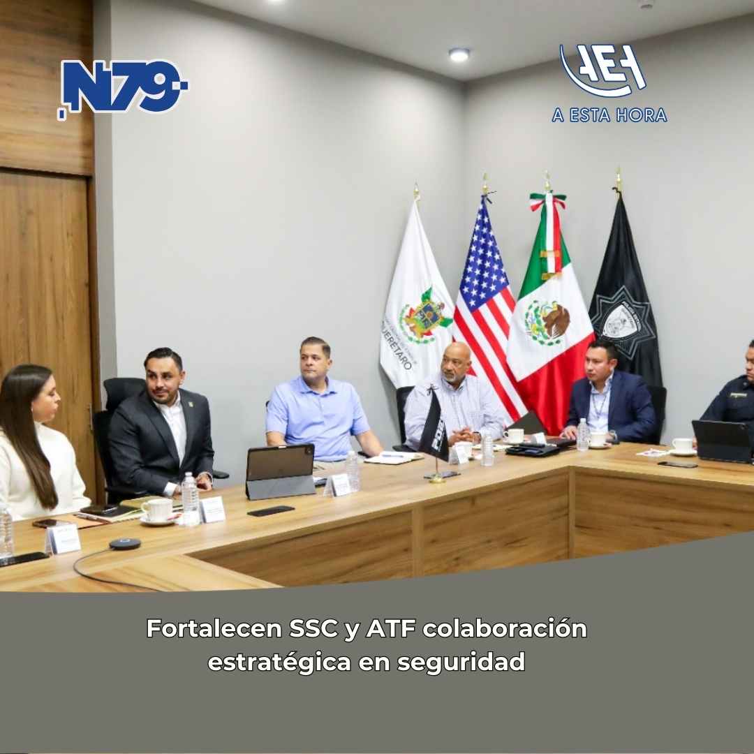Fortalecen SSC y ATF colaboración estratégica en seguridad