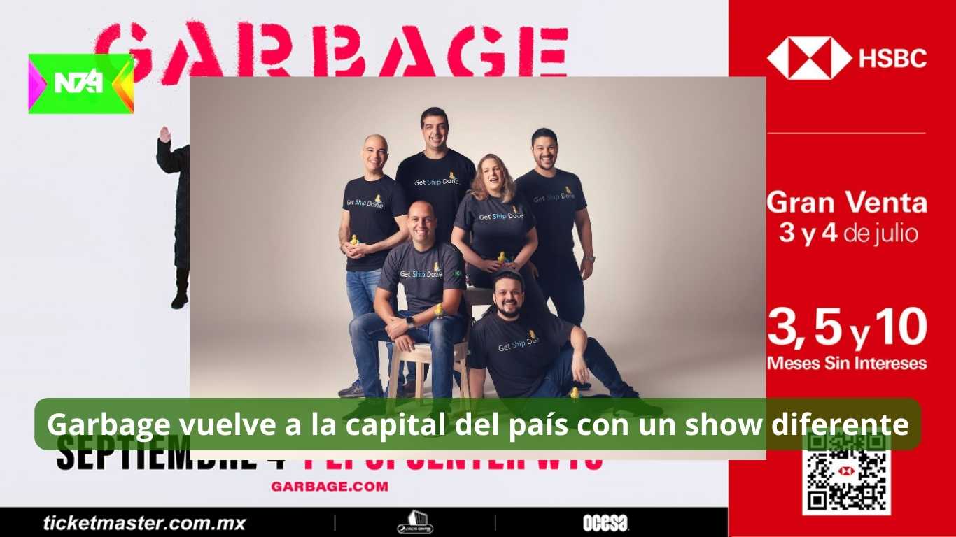 Garbage vuelve a la capital del país con un show diferente